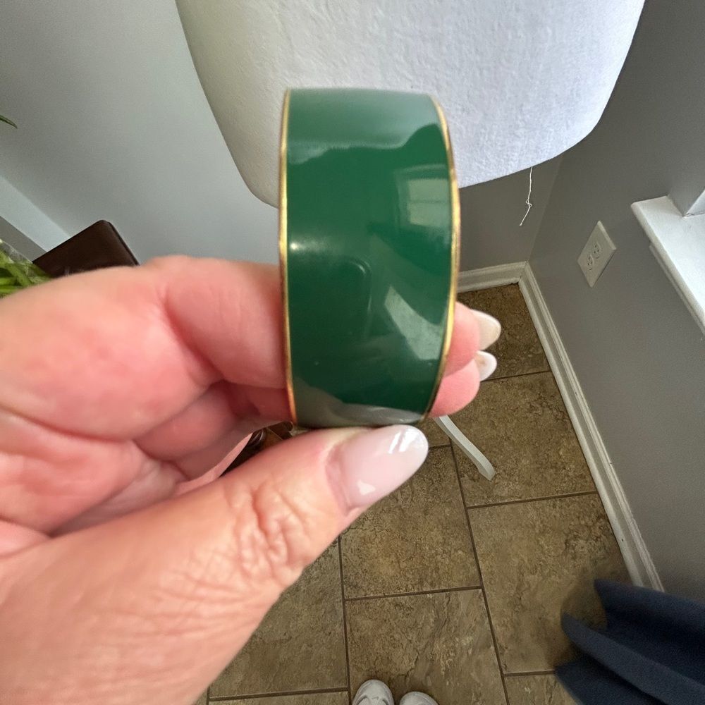 J.Crew Green and Yellow Enamel Bracelets (2) - Picture 6 of 7